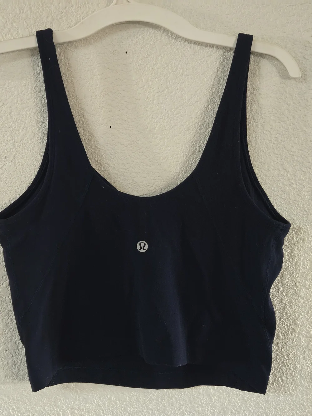 lululemon athletica Dark Blue Crop Top